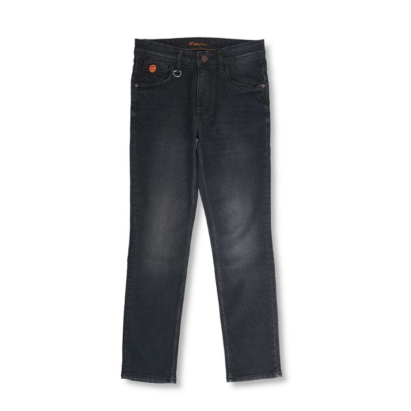 NUKEY JEANS CO. CELANNA PANJANG JEANS SLIM FIT -- BLACK DENIM -- BLACK JAZZ