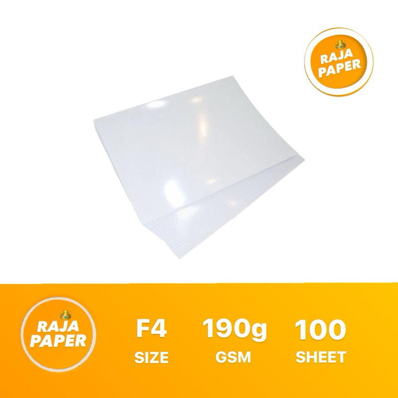 

Kertas Art Carton 190 Gsm F4 100 Lembar . ( 215 Mm x 330 Mm ) ( 21.5 Cm x 33 Cm ) , 190 Gram / 190 Gr , Art Paper Glossy , Art Paper , Art Karton , Art Carton Glossy , Art Karton Glossy , 100 Lbr .