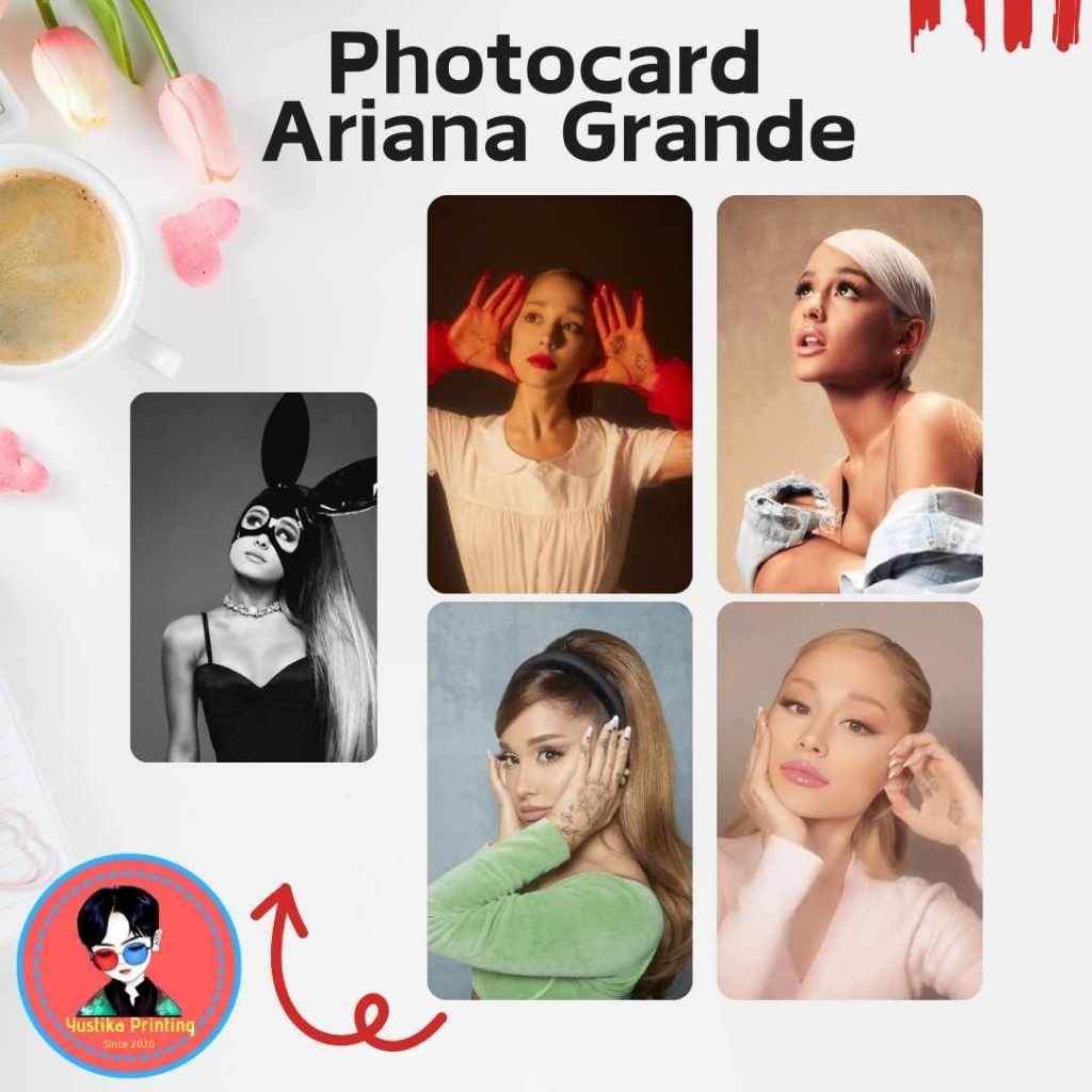 (SATUAN) Photocard Ariana Grande Eternal Sunshine Dangerous Woman Sweetener Positions - FREE INNER S
