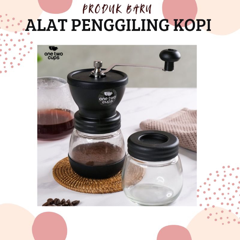 Alat Penggiling Kopi Manual Coffee Grinder Adjustable/alat giling kopi/giling kopi