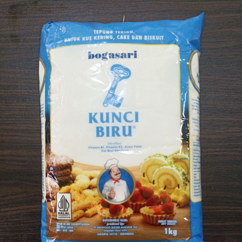 

bogasari kunci biru kemasan 1kg