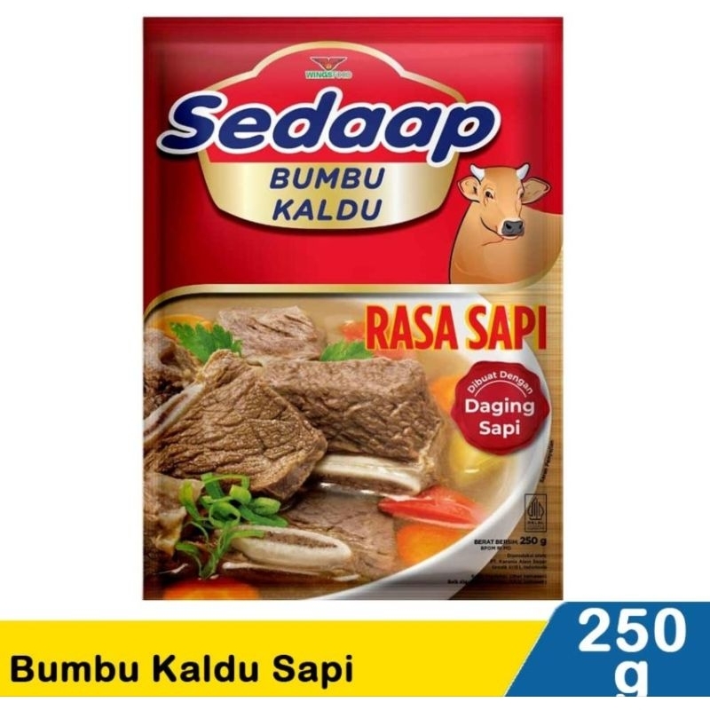 

sedaap bumbu kaldu sapi 250g