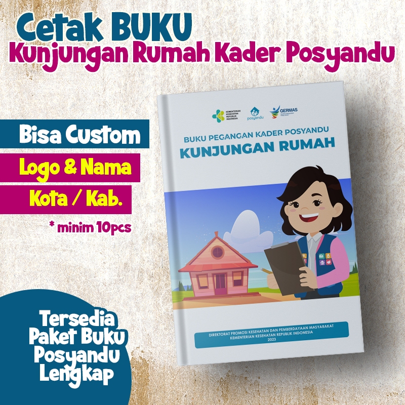 Buku Panduan Pengelolaan Posyandu | Buku Panduan Ketrampilan Dasar Kader Posyandu | Buku Percekapan 