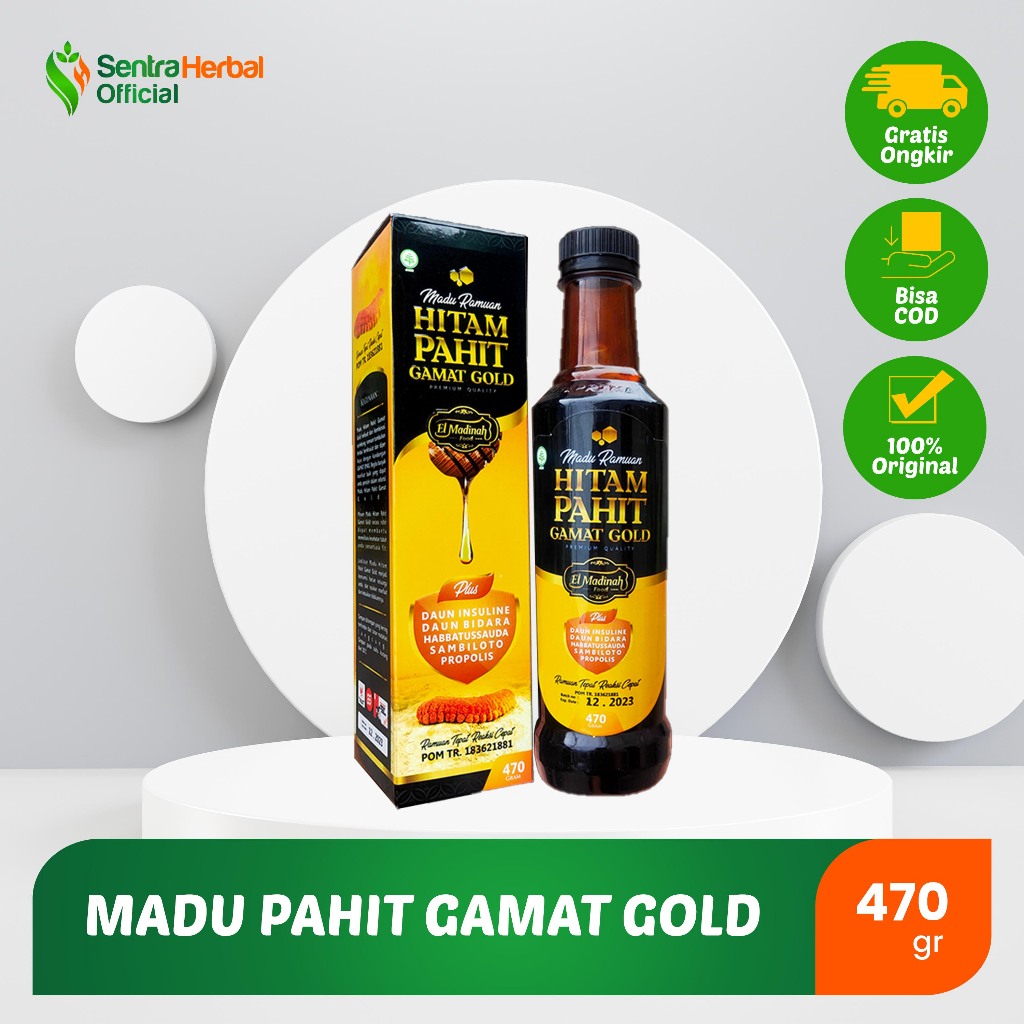 

Madu Pahit Gamat Gold 470gr - Herbal
