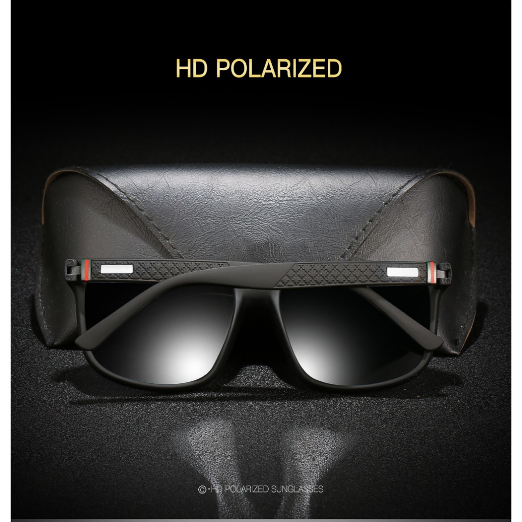 Kacamata Polarized Retro Kacamata Hitam Olahraga Bersepeda Pria Wanita