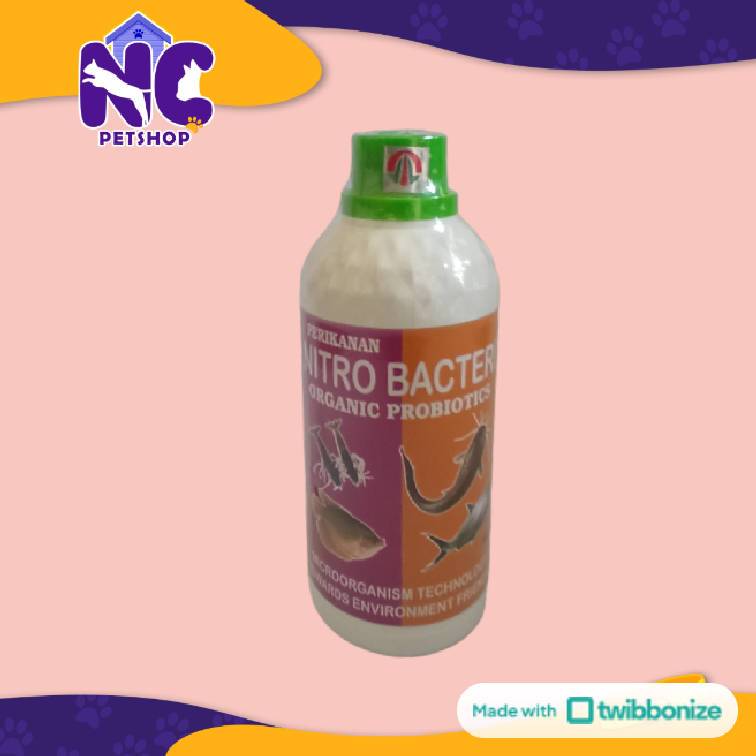 NITROBACTER 1L - Cairan probiotik pengurai amonia penghilang bau kolam tambak ikan