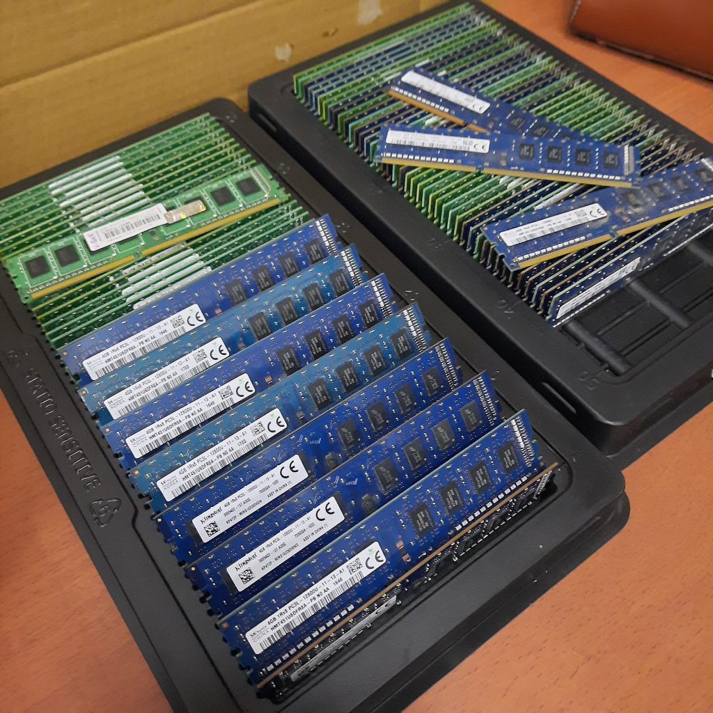 Memory Pc 4Gb DDR3 1Rx8 PC3L -12800U for Pc Komputer Garansi - SKhynix/Micron