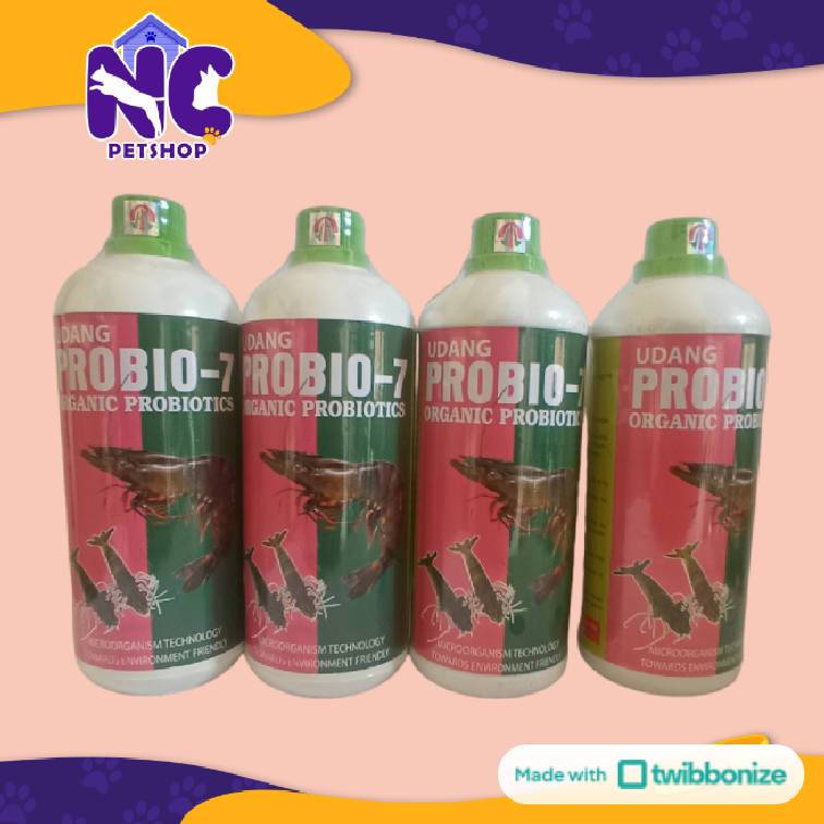 PROBIO 7 UDANG 1L - Probiotik udang vaname vitamin udang