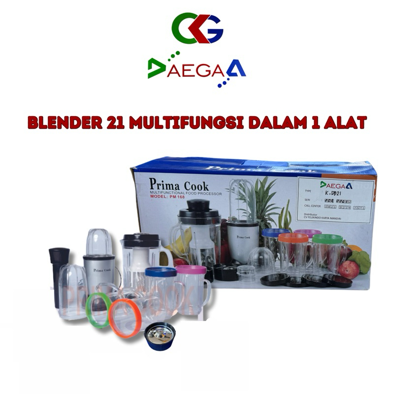 PRIMA COOK-Blender 21 Fungsi dalam 1 alat