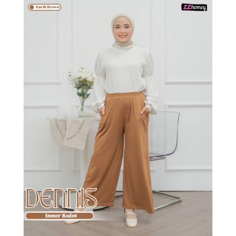 Dennis Inner Kulot by zzhomey - Celana Kulot terbaru kualitas Premium - celana Kulot gamis perempuan