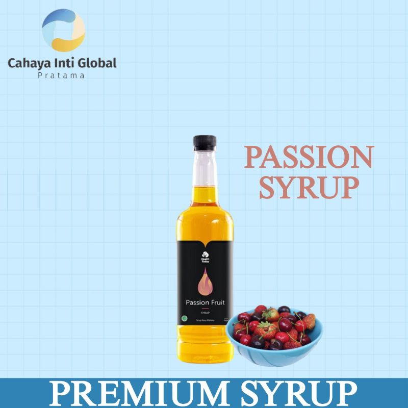 

Health Today Premium Passion Fruit Sirup