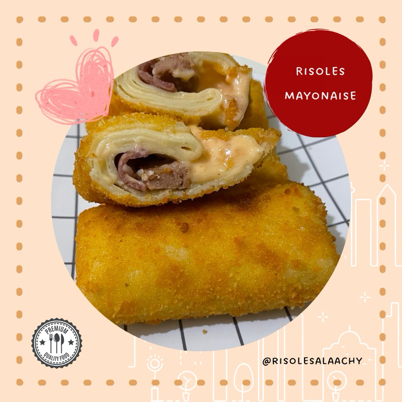 

Risol Mayo/Risol Frozen/Risoles Beef Mayo/Risoles Beef Mayo Telur