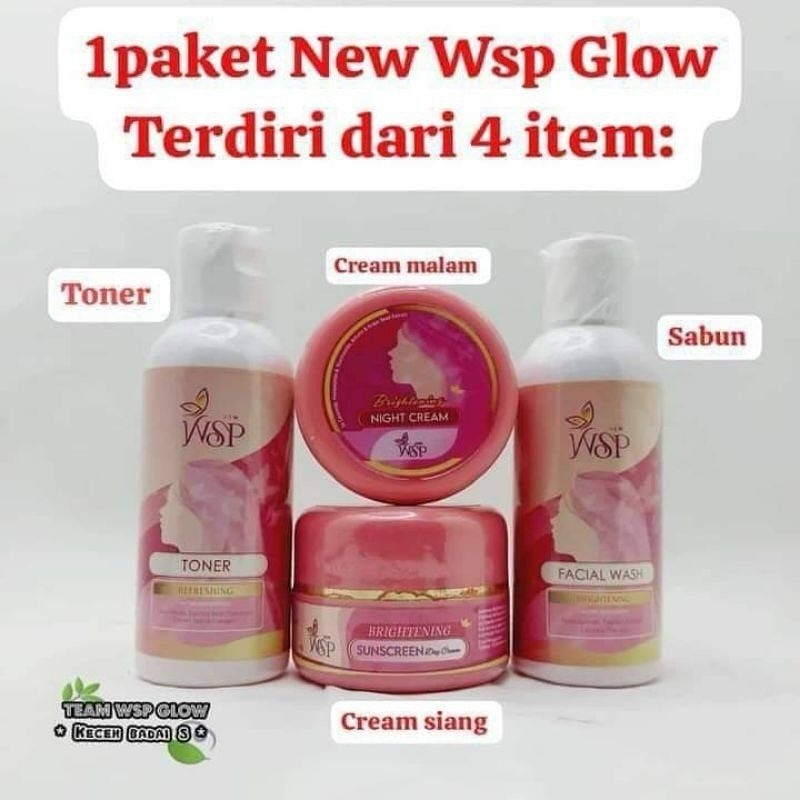 WSP GLOW SKINCARE BPOM ORIGINAL