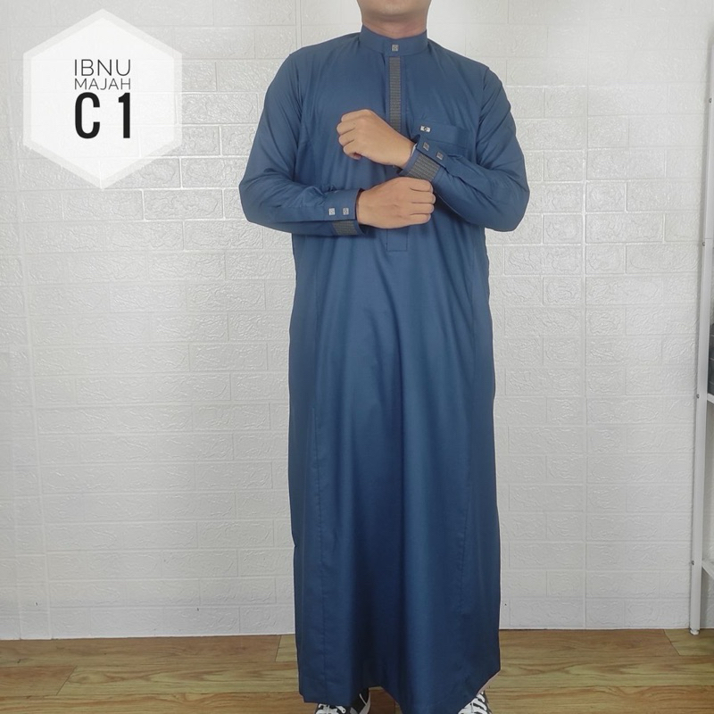 gamis alraz model ibnu majah jubah alraz gamis