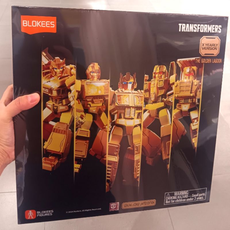 BLOKEES  FIGURES TRANSFORMERS 2024 THE GOLDEN LAGOON