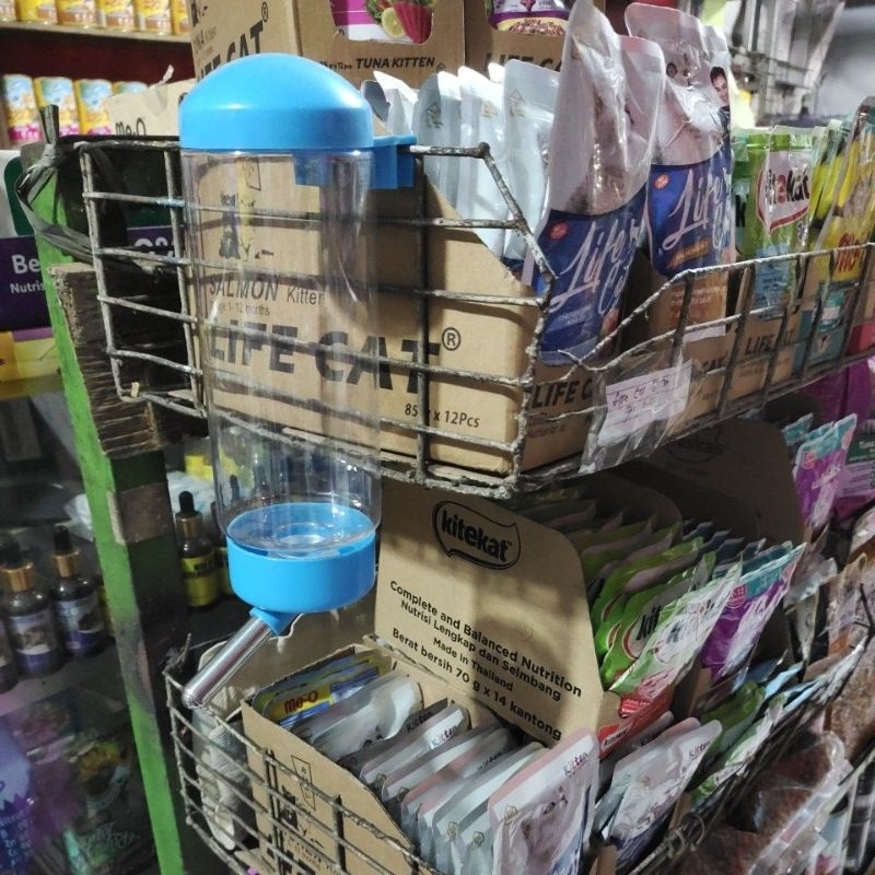 Tempat minum gantung (kelinci dan hamster)