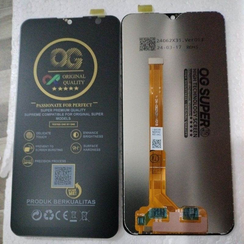 lcd vivo Y91/1816/VIVO Y91C/1820/ VIVO Y93/1814/VIVO Y95/1807/VIVO Y1S/1929/VIVO Y1i OG SUPER