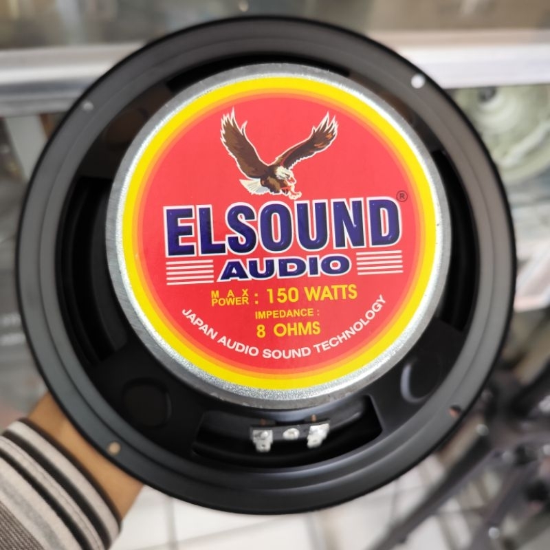 Speaker 8 in Magnet Besar Bass Gler Spiker El Sound 150 Watt Original