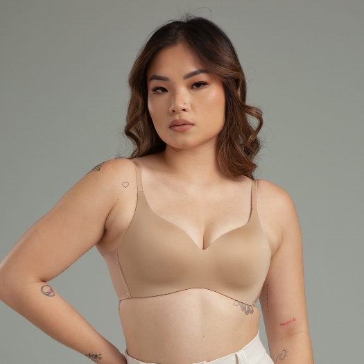 PROMO Bra Jumbo TANPA KAWAT LEIA (SIZE 32-42)/ Bra Jumbo SEAMLESS/ Bra WIRELESS JUMBO