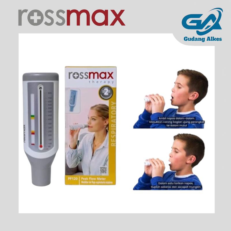 Peak Flow Meter Rossmax   Alat Cek Asma Rossmax  Peak Flow Meter