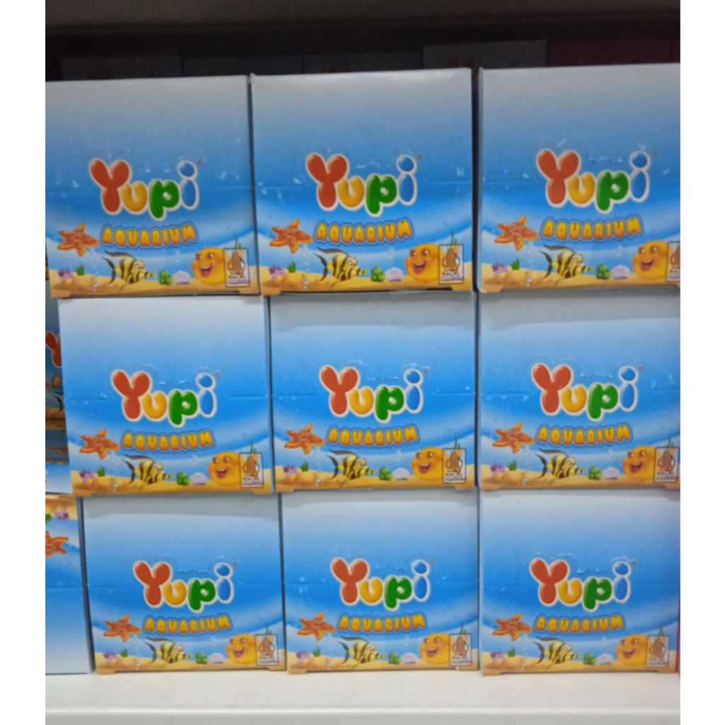 

YUPI AQUARIUM 12 sachet per box