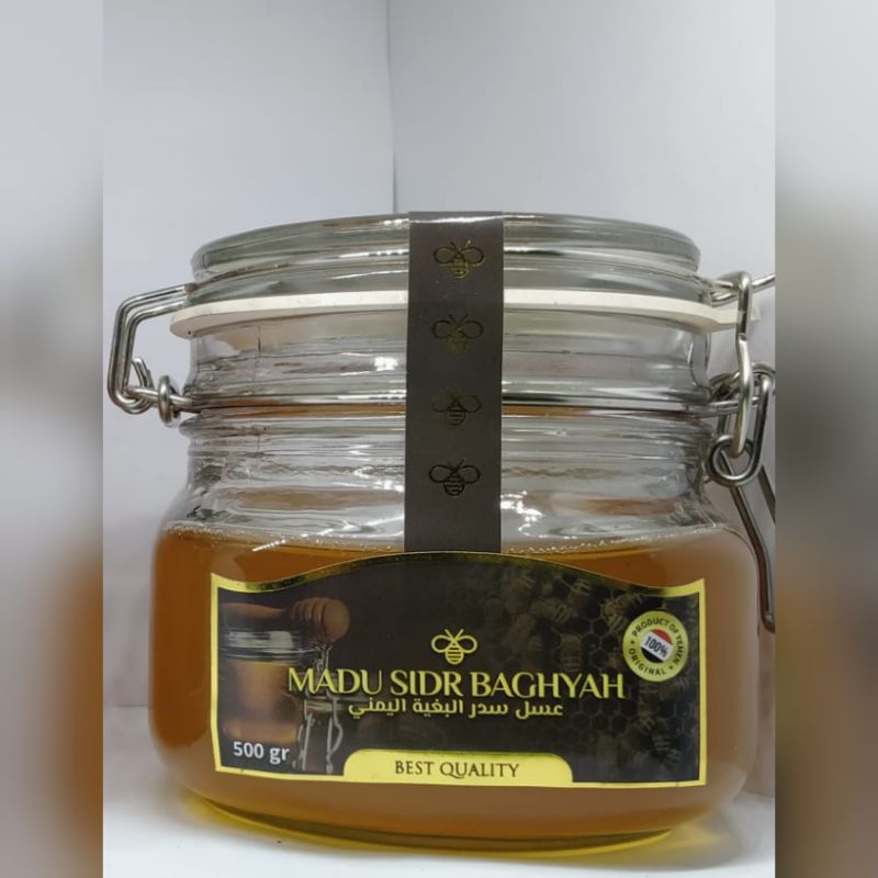 

Madu Yaman Sidr Baghiyah Bidara Ruqyah 500g