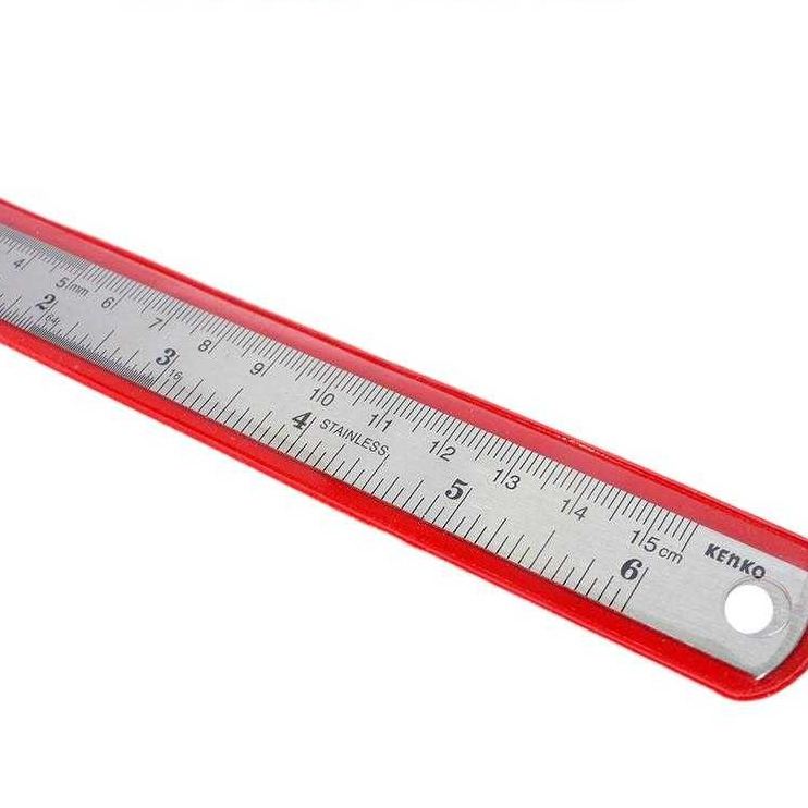 

Penggaris Besi Kenko / Mistar Stainlees Kenko 15 Cm