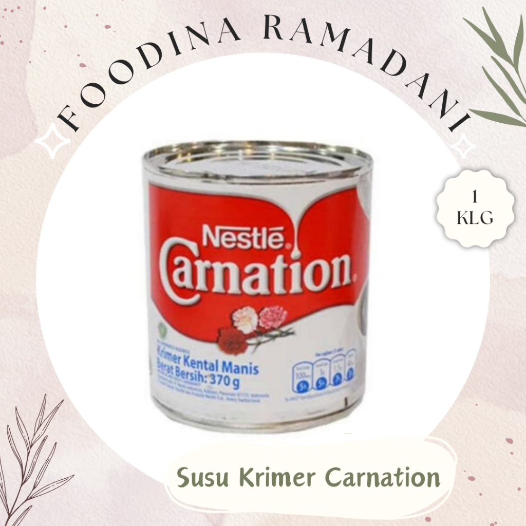 

SUSU KRIMER Kental Manis - Nestle Carnation [ Berat 370gr ] Harga Per PCS