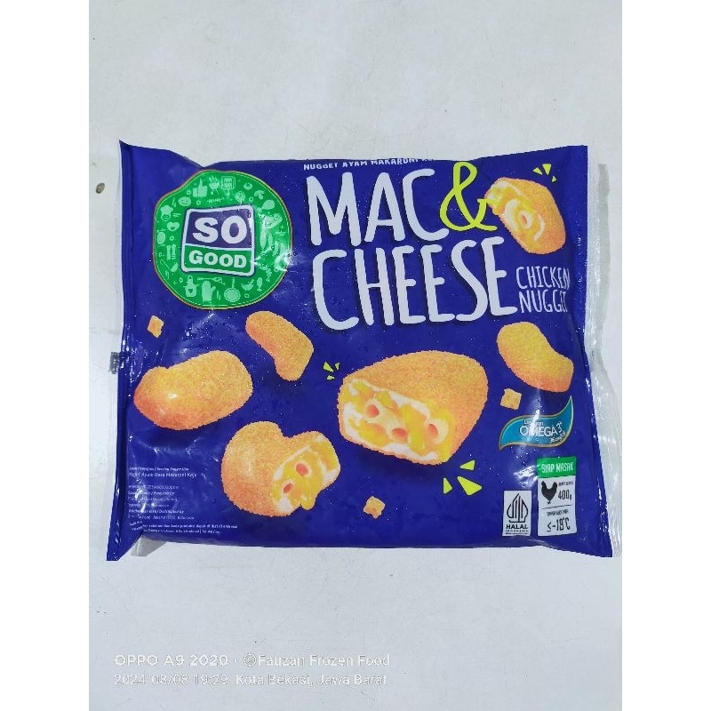 

So Good Mac and Cheese 400gram