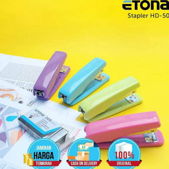

TREND AWAL TAHUN Stapler Etona HD 5 Stapler Besar Isi no3 ISI 1 bar