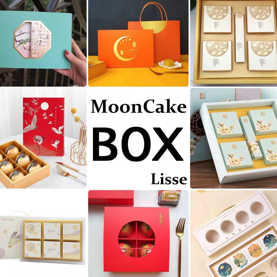 

READY STOCK Kotak MoonCake Box Dus Kotak Hamper Mooncake Gift Kue Bulan Souvenir
