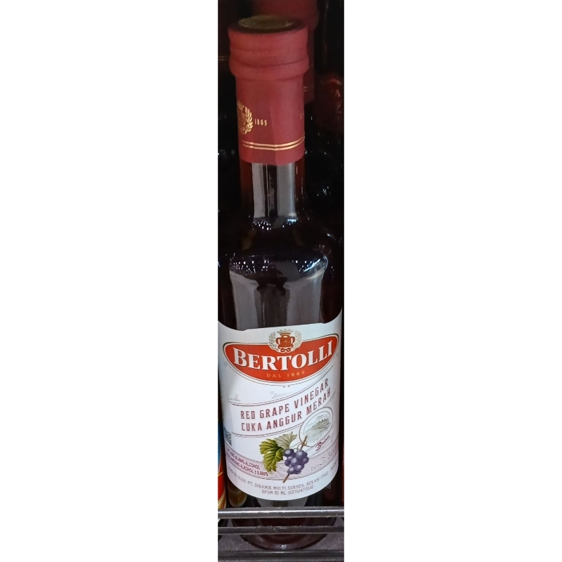 

BERTOLLI Red Vineger Cuka Merah 500ml - LM