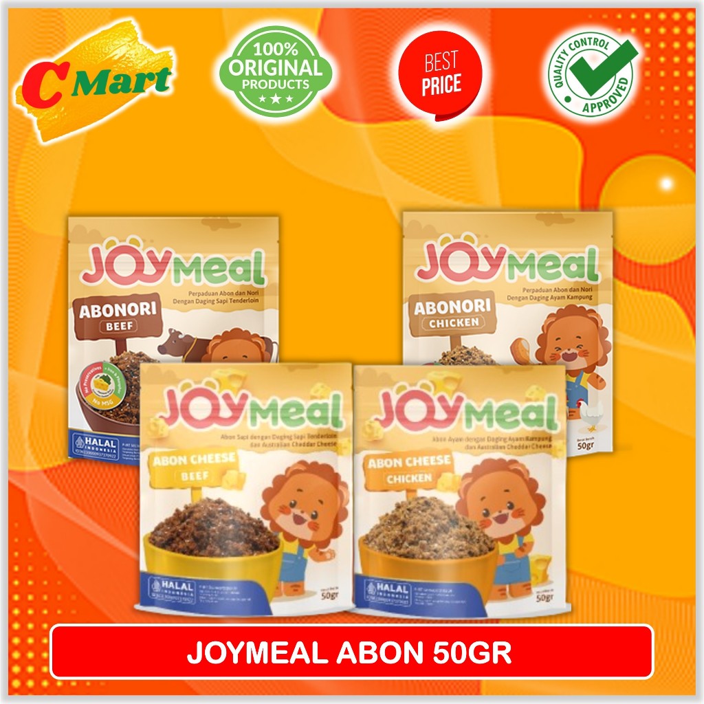 

JoyMeal Abon Nori Beef & Chicken Original 50gr - Abon Cheese Beef & Chicken - CMART