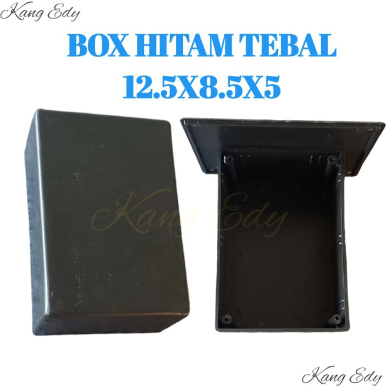 

BOX HITAM TEBAL 12.5X8.5X5