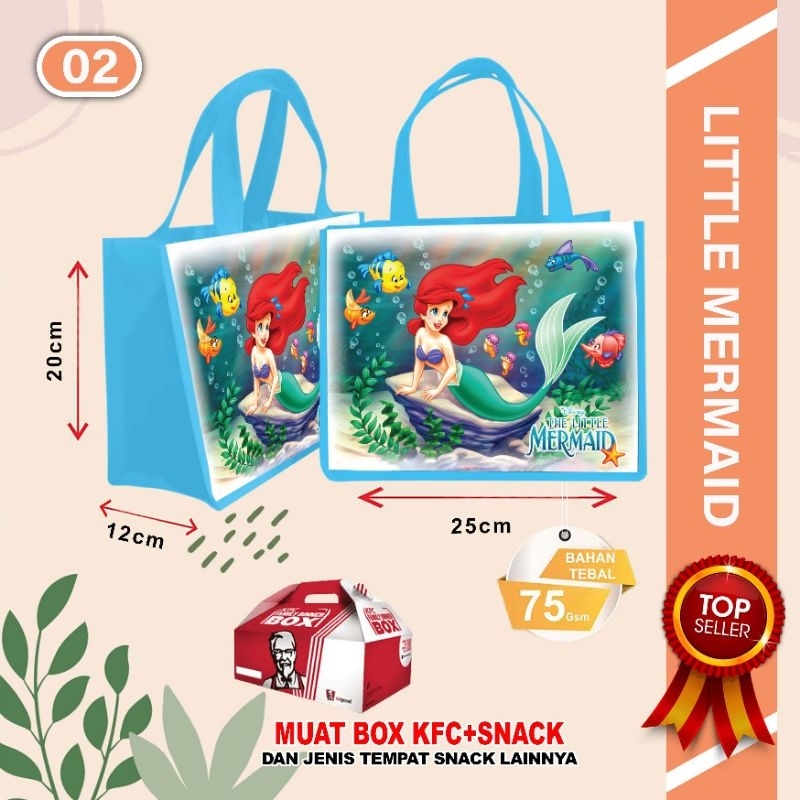 

TAS GOODIE BAG Little Mermaid TAS HADIAH TAS ULANG TAHUN ANAK ANAK TAS BINGKISAN TAS SUNATAN TAS KADO TAS AQIQAH KECE TAS SERBA GUNA TAS Kartun TAS SIMPLE TAS BARANG TAS PRIA TAS PEREMPUAN TAS MAKANAN TAS VIRAL TAS ANIME TAS TERBAIK TAS BEST SELLER