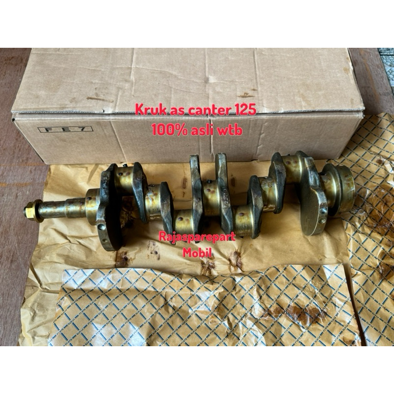 crankshaft kruk as canter 125 asli wtb