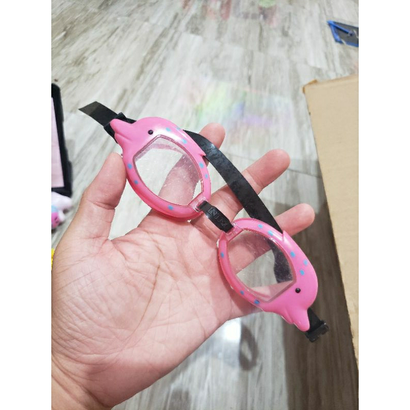 JUAL KACAMATA RENANG PRELOVED BEKAS SECOND PL ORIGINAL ASLI INTEX PINK SWIM GLASSES SWIMMING ADULT D