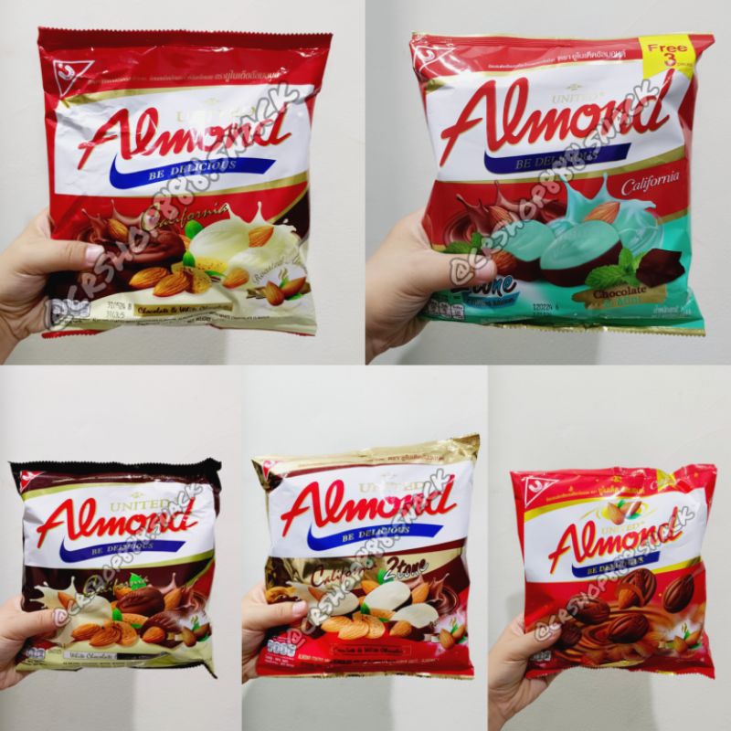 

United Almond Chocolate ORI Thai READY STOCK