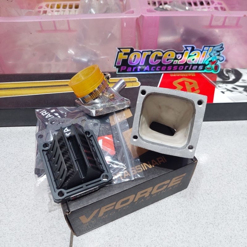 Intake Manipol Kodok F1zr Force1 Sudah Lem Porting