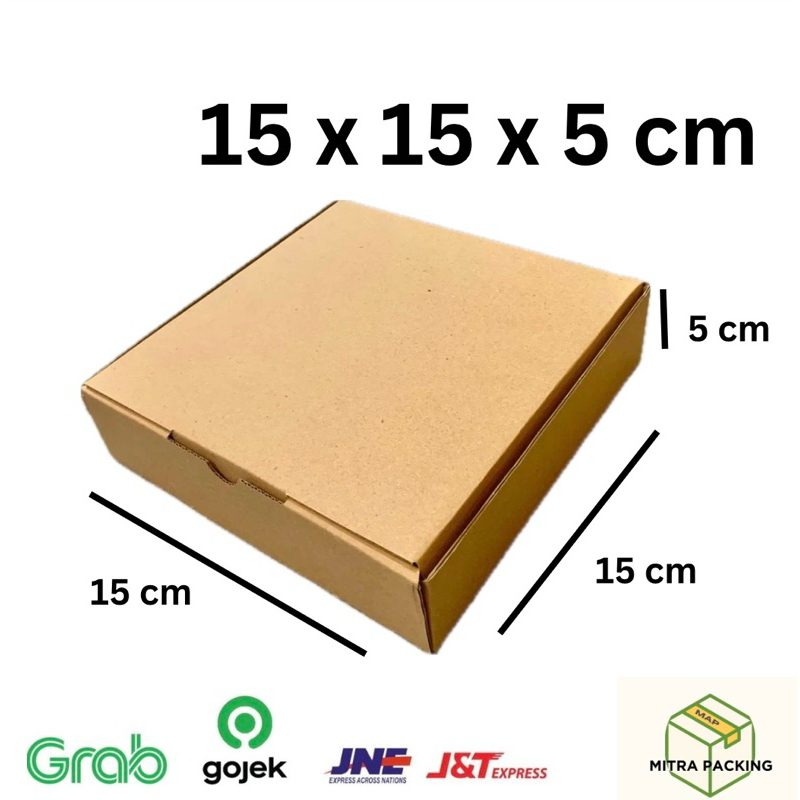 

KARDUS KARTON UK 15x15x5 cm DIE CUT BOX / KOTAK KARTON / KOTAK PIZZA / DUS / KOTAK PACKING / KOTAK KARDUS/ E COMMERCE BOX / KOTAK SKINCARE