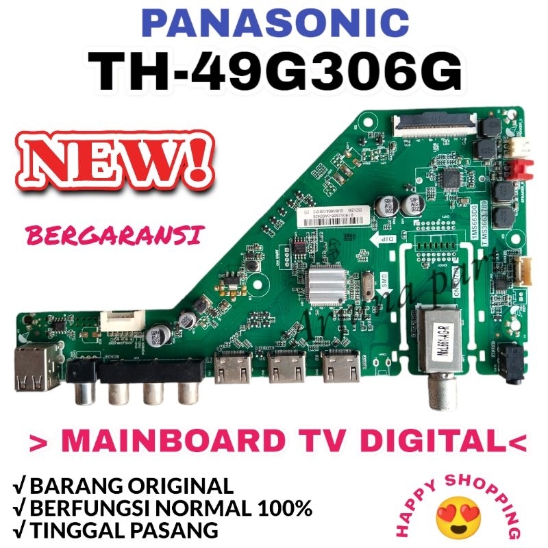 MAINBOARD TV PANASONIC TH-49G306G / MB TV PANASONIC TH-49G306G / MODUL TV PANASONIC TH-49G306G / MB 