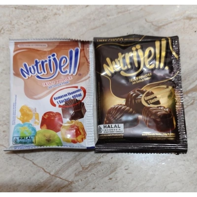 

Nutrijell Coklat bubuk Jelly Nutrijel ekonomis 20gr