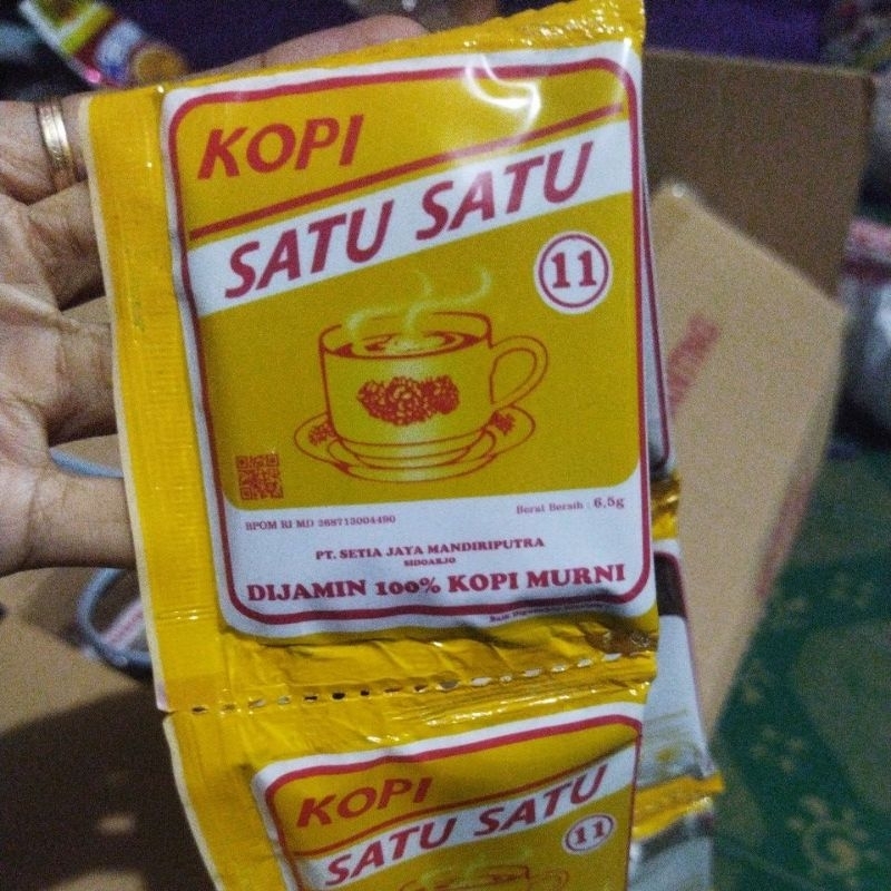 

kopi satu satu sachet