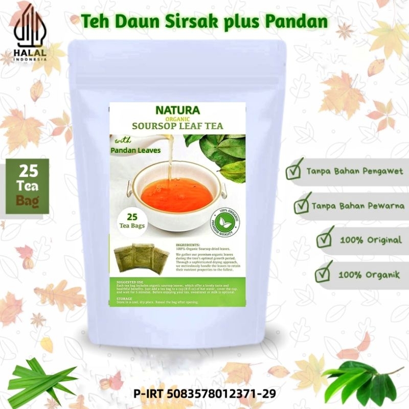 

Teh Celup Sirsak plus Pandan Export ( Bisa COD)