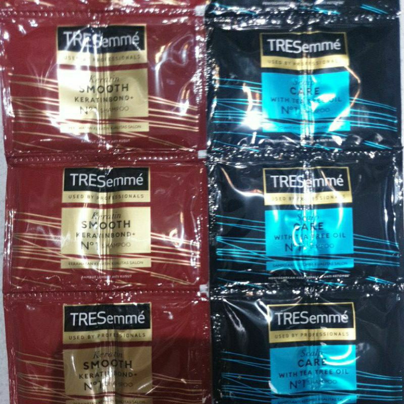 Shampo tresemme renteng