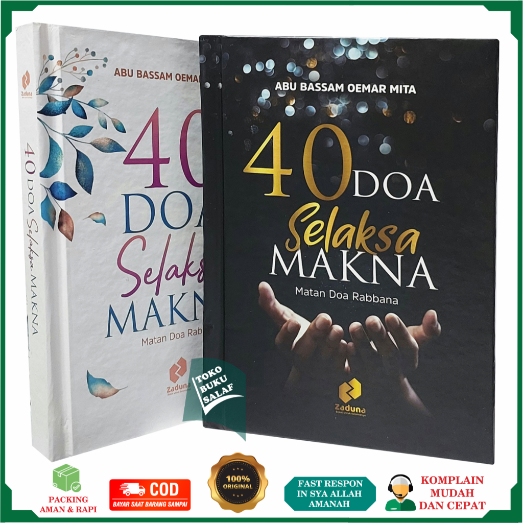 40 Doa Selaksa Makna Matan Doa Rabbana Abu Bassam Oemar Mita Kumpulan Do'a Robbana Penerbit Zaduna
