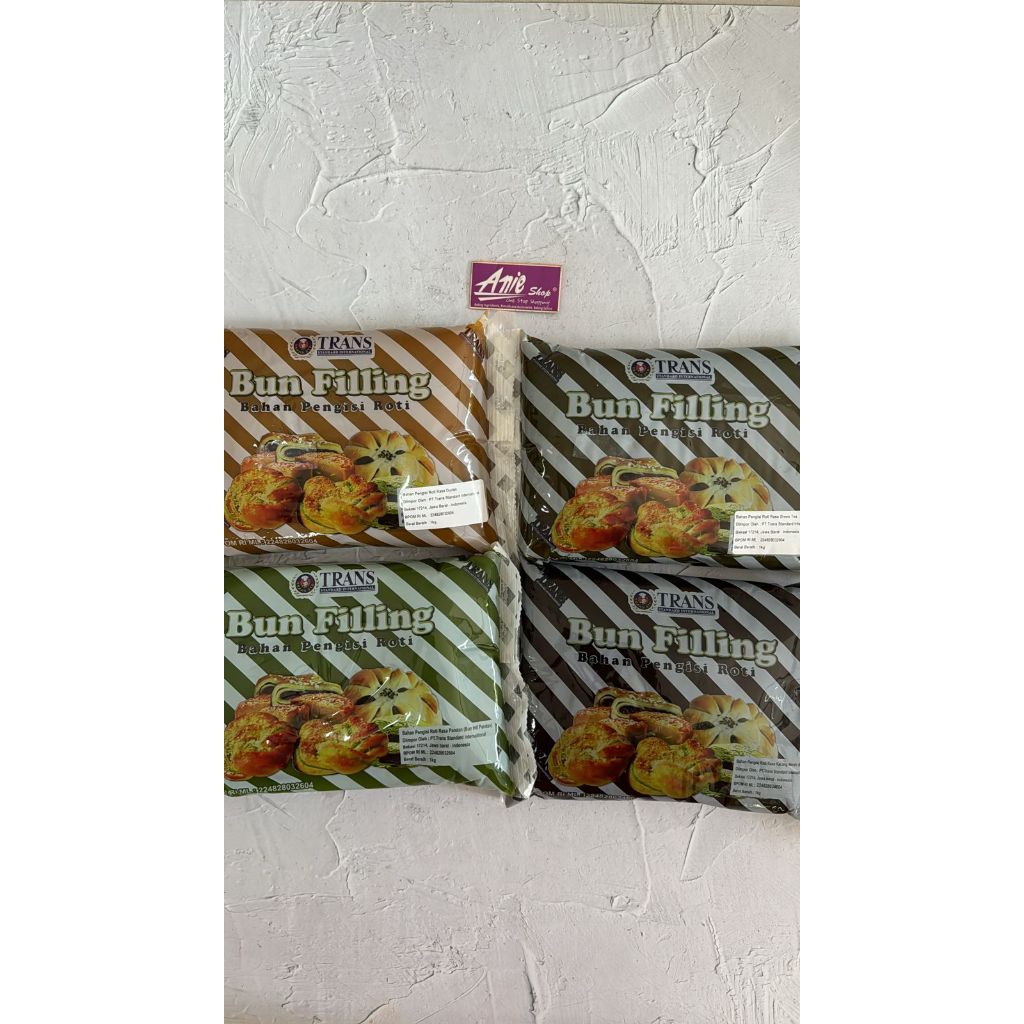 

isian bunfilling trans 1kg/isian roti pau merk bunfilling trans