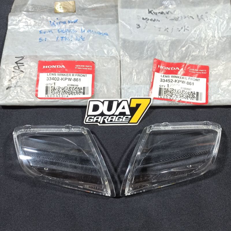 Mika kaca sein sen riting depan Honda Kirana Asli Original AHM 33452-KPW-861 33402-KPW-861