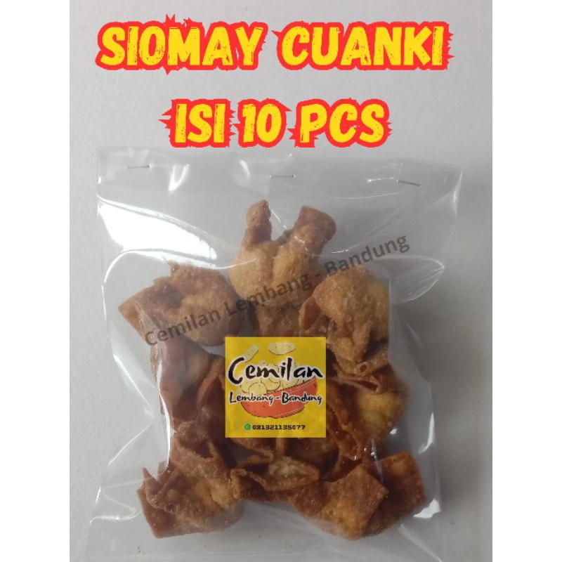 

Siomay Cuanki / Cuanki Bandung / Cuanki / Siomay Kering isi 10 pcs