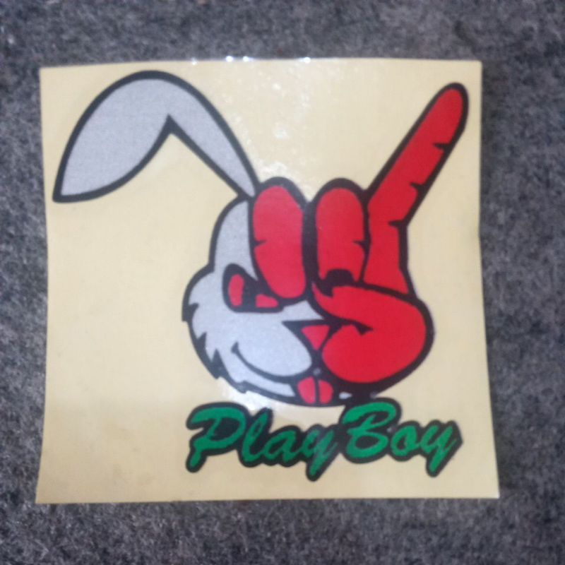 

STICKER METALIK PLAYBOY